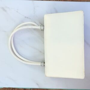 White Clutch Purse Saks Fifth Ave